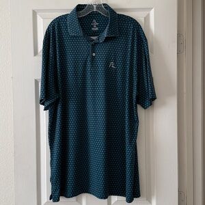 Rhoback Short Sleeve Performance Polo The Four Leaf Size XL